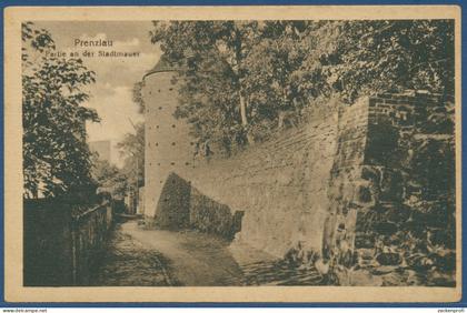 Prenzlau An der Stadtmauer, ungebraucht (AK2576)