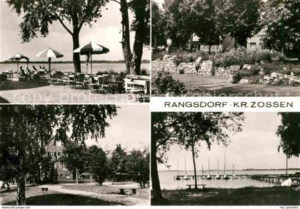 Rangsdorf PGH Rotophot Bestensee Park Terrasse Segelboote