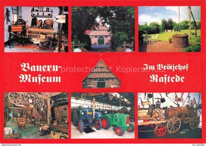 Rastede Bauernmuseum Broetjehof Fachwerkhaus Trecker Dampfmaschine Landmaschinen