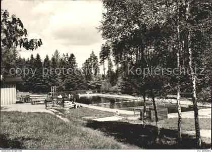 Saechsische Schweiz Waldbad Schona