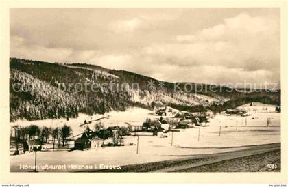 Holzhau Rechenberg-Bienenmuehle Winter Panorama
