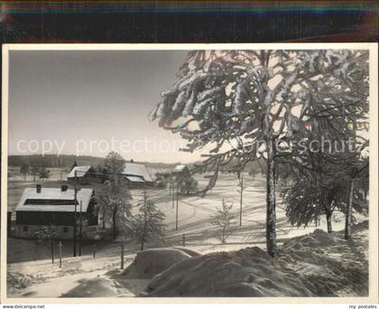 Holzhau Rechenberg-Bienenmuehle Winterpartie