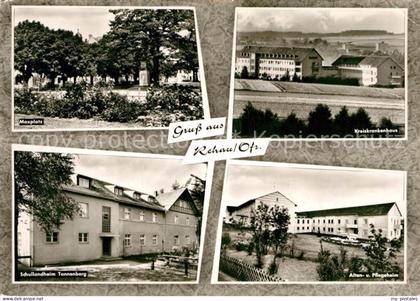 Rehau Oberfranken Maxplatz Kreiskrankenhaus Schullandheim Tannenberg Altenheim P