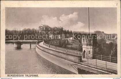 REMSCHEID NRW Talsperre