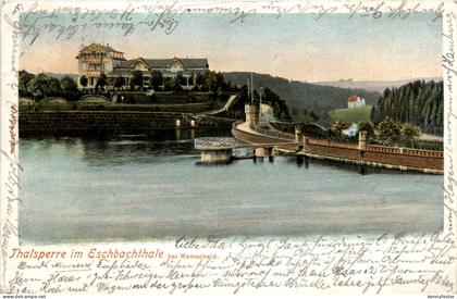 Thalsperre im Eschbachthale bei Remscheid