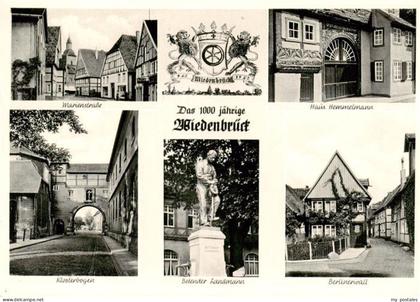 Wiedenbrueck Rheda-Wiedenbrueck Marienstrasse Haus Hemmelmann Klosterbogen Beten