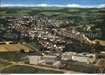 Altenkirchen Westerwald Fliegeraufnahme mit Kreiskrankenhaus