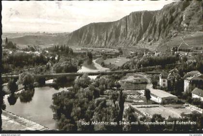 Bad Muenster Stein Ebernburg Bad Muenster  Rotenfels Thermalbad x 1963