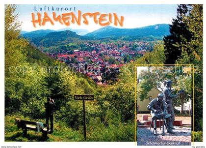 Hauenstein Pfalz Panorama Schuhmacher Denkmal