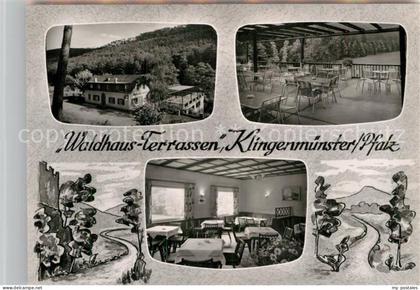 Klingenmuenster Waldhaus Terrassen