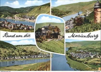 Marienburg Mosel Moselpartie mit Alf Bullay Briedel und Puenderich