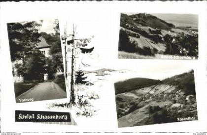 Schloss Schaumburg Balduinstein Schloss Schaumburg  ungelaufen ca. 1955