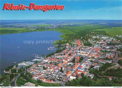 Ribnitz-Damgarten Ostseebad Fliegeraufnahme