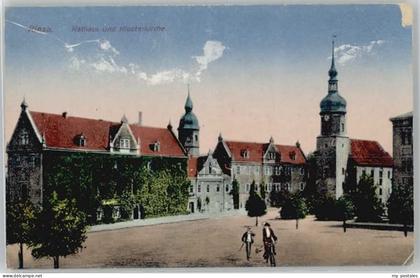 Riesa Sachsen Riesa Rathaus Klosterkirche