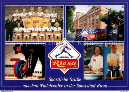 Riesa Sachsen Teigwaren Riesa Nudelcenter Sportmannschaft Gruppenbild