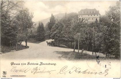 Gruss von Schloss Arensburg - Rinteln