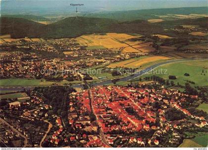 Rinteln Weser Fliegeraufnahme