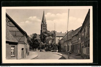AK Röbel / Müritz, Blick zur St. Marienkirche