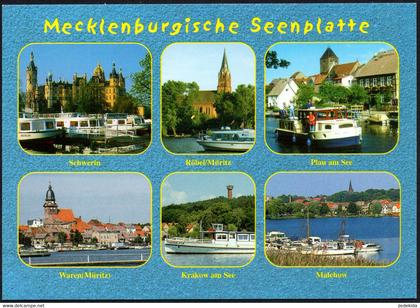 E7057 - Mecklenburgische Seenplatte Plau Röbel Waren Krakow - Radke