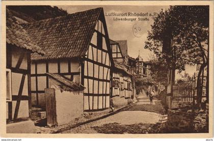 CPA AK RHONDORF a. RHEIN Lowenburger strasse GERMANY (294987)