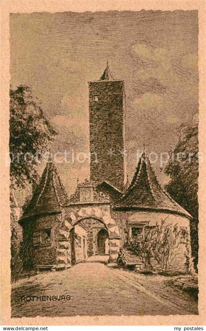 Rothenburg Tauber Burgtor