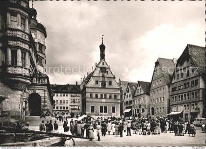 Rothenburg Tauber Marktplatz