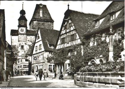 Rothenburg Tauber Markusturm