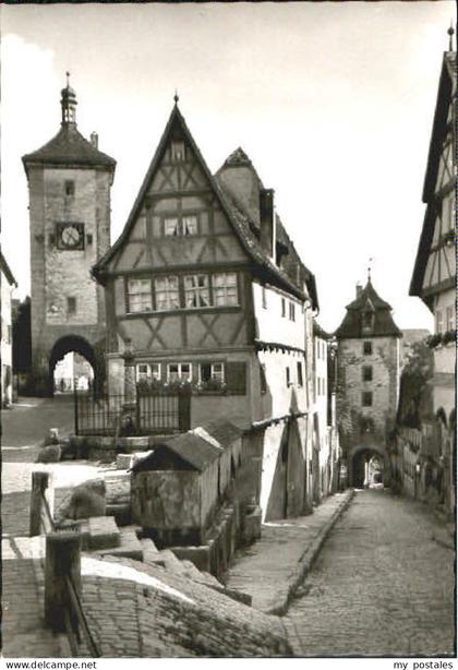 Rothenburg Tauber Ploenlein