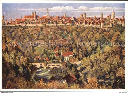 Rothenburg Tauber Stadtansicht