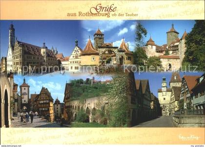 Rothenburg Tauber Stadtansichten