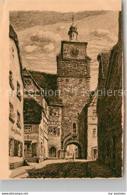 Rothenburg Tauber Turm