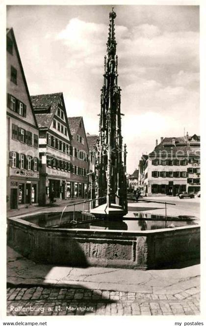 Rottenburg Neckar Marktplatz