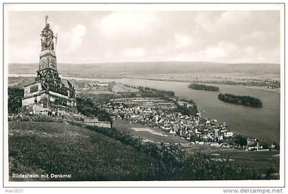 RÜDESHEIM mit Denkmal (Hoursch & Beschstedt, Nr. 577)