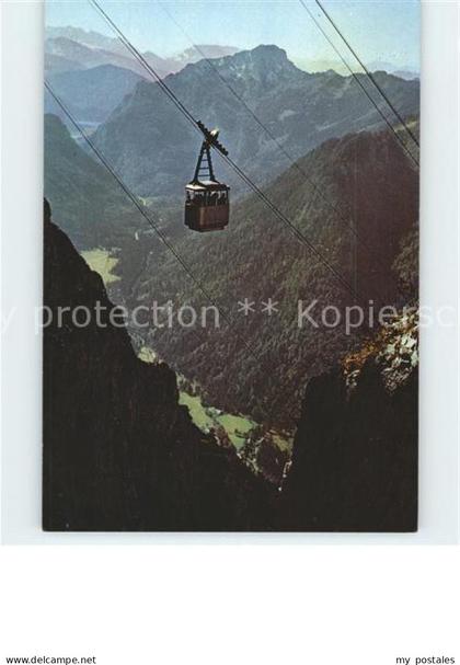 Ruhpolding Bayern Rauschbergbahn Chiemgauer Alpen