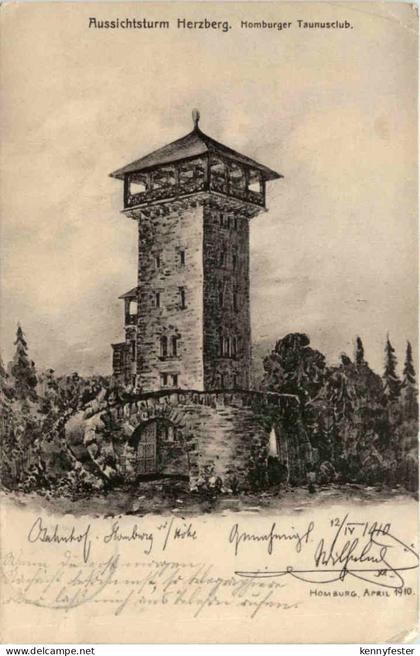 Aussichtsturm Herzberg - Saalburg