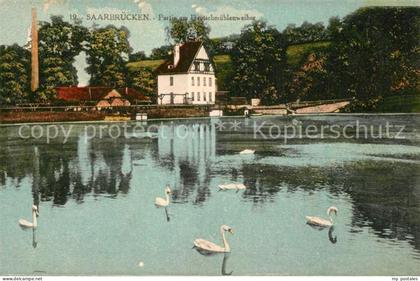 SAARBRueCKEN Saarland Deutschmuehlenweiher