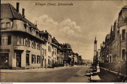 CPA Dillingen im Kreis Saarlouis, Göbenstraße, Geschäft