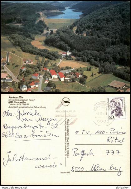 Nonnweiler Kurhaus Elimim heilklimatischen Kurort Nonnweiler 1991