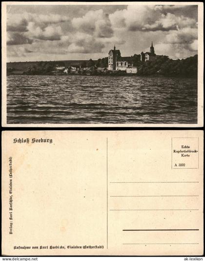 Ansichtskarte Seeburg (Mansfelder Land) Schloss Seeburg 1920