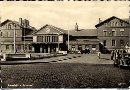 CPA Bitterfeld in Saxe Anhalt, Bahnhof