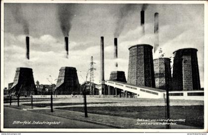 CPA Bitterfeld in Saxe Anhalt, Industriegebiet