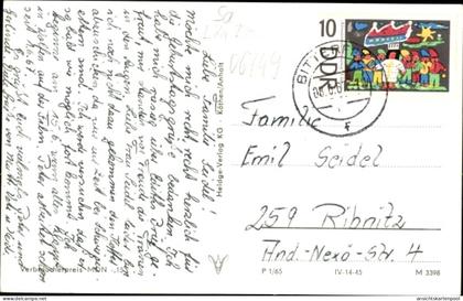 CPA Bitterfeld in Saxe Anhalt, Marktplatz