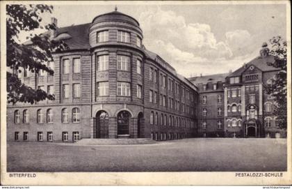 CPA Bitterfeld in Saxe Anhalt, Pestalozzischule
