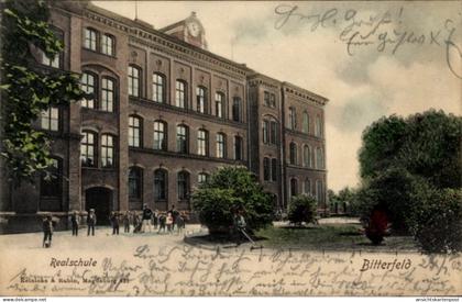 CPA Bitterfeld in Saxe Anhalt, Realschule