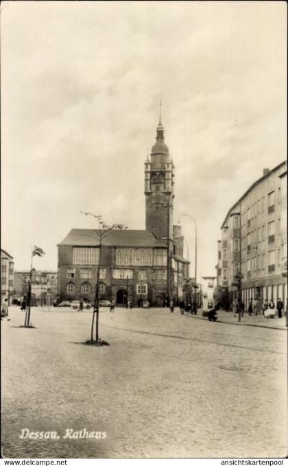 CPA Dessau in Saxe Anhalt, Rathaus