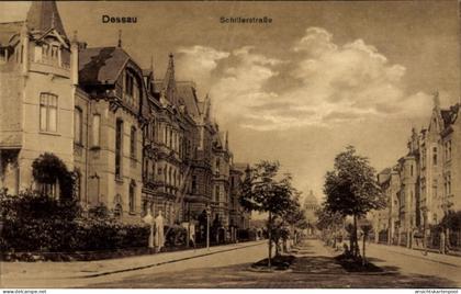 CPA Dessau in Saxe Anhalt, Schillerstraße