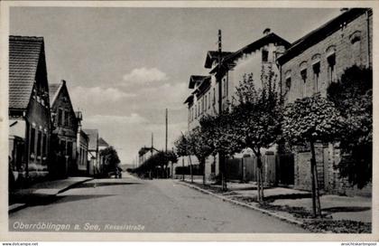 CPA Oberröblingen Röblingen am See Mansfelder Land, Kesselstraße