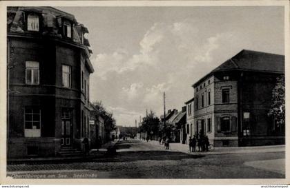 CPA Oberröblingen Röblingen am See Mansfelder Land, Seestraße