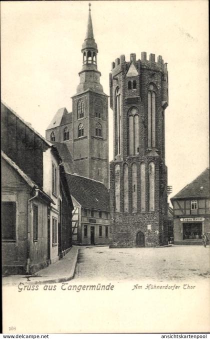 CPA Tangermünde in Saxe Anhalt, Am Hühnerdorfer Tor