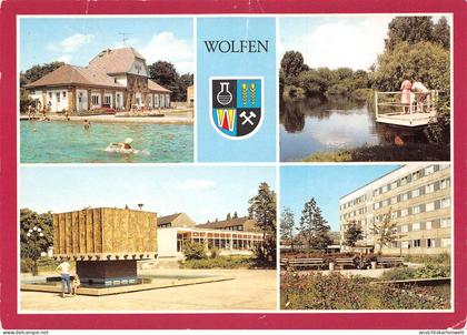 Wolfen Mehrbildkarte gl1989 #179.729